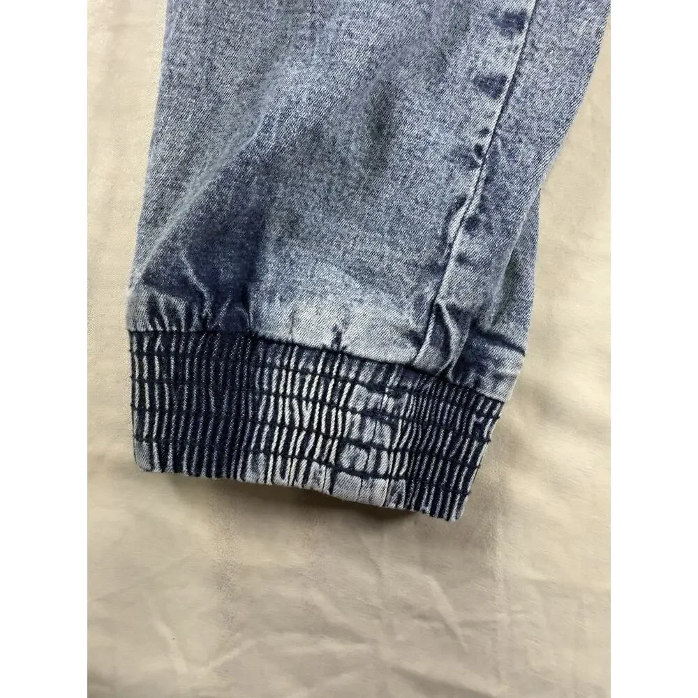 Jegging Jeans Womens Size 13 Reg Blue Skinny Stretch Denim Side Jewels